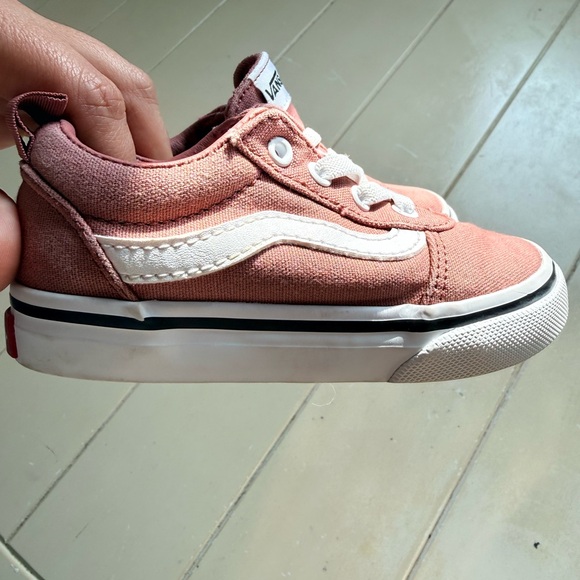 Vans Kids Sneakers - Rust and White - Picture 4 of 5